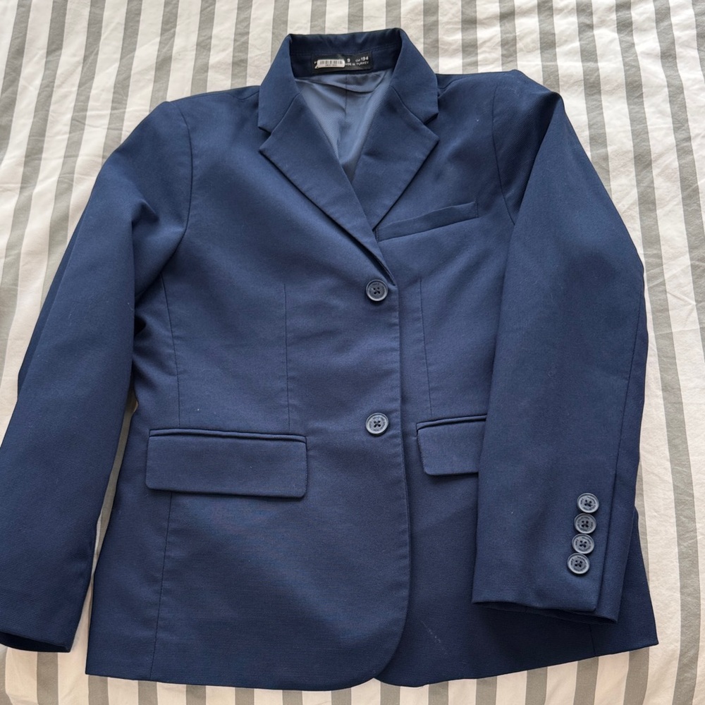 Zara Boys Navy Blazer size 9